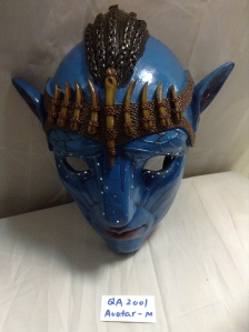 QA 2001 Avatar -Jake Tribal Battle Mask Pandora Creature