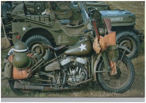 SJ01-Army Motorbike