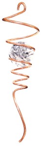 spiral tail -copper crystal